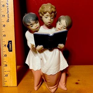 Lladro Trio Boys Choir Collectible Figurine